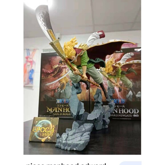 New In Box Bandai One Piece Figure Duo: Newgate & Roger - Picture 4 of 9
